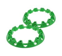 SOLUSTRE 2pcs Atv Wheel Hub Covers Plastic Rim Protector for Off Road Vehicles Easy Install Atv Decoration Accessories Enhance Stability and Performance
