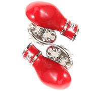 SOLUSTRE 2pcs Boxing Gloves Brooch Decorative Pins for Men Lapel Badge Accessories for Clothing Bags Hats Stylish Sportswear Decoration