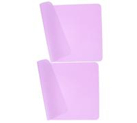 SOLUSTRE 2pcs Countertop Protector Silicone Mats Nonskid Heat Resistant Desk Saver Pad Silicone Craft Pads Non-Slip Coffee Mat for Kitchen Counter