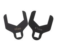 SOLUSTRE 2pcs Engine Timing Belt Tension Adjuster Wrench Heavy-Duty Belt Removal Tool For Accurate Water Pump Pulley Installation 41mm/46mm