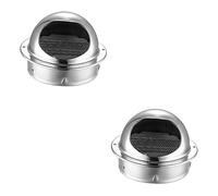 SOLUSTRE 2pcs Exhaust Outlet for Range Hood Air Vent Cover Grill for Kitchen Ventilation Exhaust Cover for Cooker Hoods