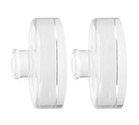 SOLUSTRE 2pcs Glass Fermentation Weights for Wide Mouth Mason Jars with Handle Practical Jar Glass Weights for Fermenting Foods and Making Sauerkraut for Home Kitchen Use