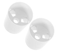 SOLUSTRE 2pcs Golf Putter Practice Cup Set, Plastic Golf Hole Cups with Anti-slip Feature, Multi-scenario Compatibility for Offices and Living Room Use