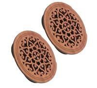 SOLUSTRE 2pcs Guitar Sound Cover for Acoustic Guitar Soundhole Cover to Reduce Feedback and Noise Parts