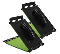 SOLUSTRE 2pcs Guitar String Cleaner Plastic Lightweight String Instrument Scrubber Does Not Hurt Black for Guitarists Can Put It in A Bag Or Backpack When You Go