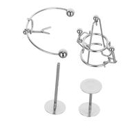 SOLUSTRE 2pcs Mini Swing Balance Perpetual Motion Physics Sculpture for Office Desk Decor Educational Science Gadget for Adults