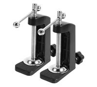 SOLUSTRE 2pcs Mobile Phone Tablet Holder Desk Clamp Adjustable Arm Stand for Phone Stand Clip and Microphone Mount Table Clamp