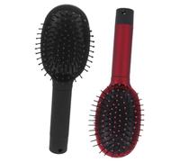 SOLUSTRE 2pcs Plastic Comb Storage Box Travel Hair Brush Holder Creative Multi-purpose Diversion Hair Brush Storage for Go Use