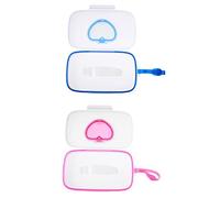 SOLUSTRE 2pcs Portable Wet Wipes Box Stroller Hanging Case Outdoor Wipes Box Case for Travel Mom Random Color