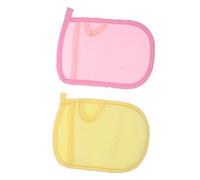 SOLUSTRE 2pcs PVA Bath Gloves Cartoon Boy Girl Towel Body Wipe Towel for Boy Girl Bath Back Scrubber Bathing