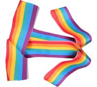 SOLUSTRE 2pcs Rainbow Shoulder Belt Clothing Accessory Unique Rainbow Color Design Cloth Party Sash for Men Women Party 31.44x3.54x0.00in