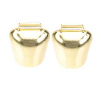 SOLUSTRE 2pcs Retro Cattle Bells for Livestock Lightweight Sheep Bell Ornaments Unique Pet Collar Accessories for Decoration Lost Use Crisp Sound Long Distance Hearing