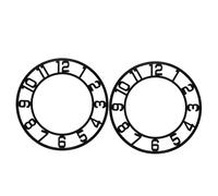 SOLUSTRE 2pcs Round Mirror Wall Clock Decals Acrylic Stickers with Arabic Numerals for Entryway Decoration Easy Peel and Stick Installation Acrylic Material Modern Wall Art
