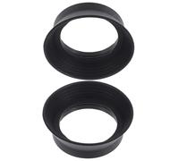 SOLUSTRE 2pcs Rubber Eyepiece Protective Covers for Binoculars and Microscopes, 30mm Inner Diameter Eyecups, Effective Protection and Reduces Eye Fatigue, for Outdoor Observations