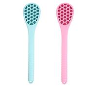 SOLUSTRE 2pcs Silicone Stress Massage Tools Handheld Beat Massagers for Neck and Legs, System and Fatigue with Practical Manual Massage Hammers