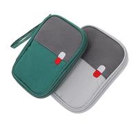 SOLUSTRE 2pcs Small Medicine Bag for Kit Compact Portable Travel Bag Pouches for School Outdoor Hiking