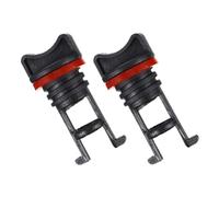 SOLUSTRE 2pcs Waterproof Kayak Drain Plug for Inflatable Boat and Raft, Lightweight Nylon Kayak Scupper Plug with Secure Seal, for Kayaking Adventure and Outdoor Water Sports