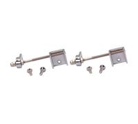 SOLUSTRE 2sets Scratch Plate Bracket for Mandolin Instrument Pickguard Mount Holder Screw Pickguard Bracket Screw for Guitars Accessories