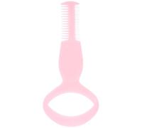 SOLUSTRE 3-in-1 Mascara Guide Tool and Eyebrow Comb Sturdy Hard Plastic and 2-Sided Combs Design, Easy to Use for Precise Eyelash and Brow Grooming, for Eye Makeup Application Random Color