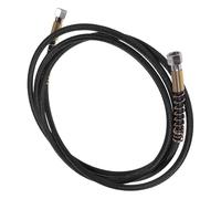 SOLUSTRE 3 Meter High Pressure Hose Steam Iron Tube Iron Material Easy to Install Withstand High Pressures for Steam Ironing Equipment