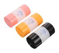 SOLUSTRE 3 Pcs Portable Travel Bottle Set for Toiletries Made of Sturdy Pp Material, Easy to Carry and Leak-proof, Cosmetic Containers for Shampoo, Lotion, and Body Wash on Random Color