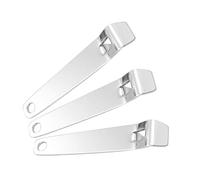 SOLUSTRE 3 Pcs Small Vial Opener Stainless Steel Mini Bottle Cap Remover Portable Ampule Opener for Nurses Home Use Multifunctional Kitchen Tool