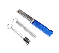 SOLUSTRE 3 Sets Carburettor Cleaning Kit for Motorcycle Atv Engine Durable Cleaner Set with Needles and Brushes Professional Carbon Dirt Removal Tools for Tiny Jets and Passages