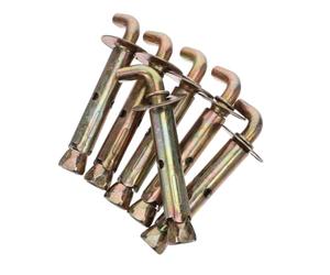 SOLUSTRE 3 Sets Expansion Bolt Wall Mount Hooks for Electric Water Heaters, Heavy Duty Iron Long Expansion Screws with Anti-loosening Construction, Suitable for Drywall and Concrete