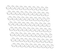 SOLUSTRE 300pcs Clear Flat Glass Marbles for Vase Fillers and Aquarium Decoration Transparent Irregular Shaped Beads for Hydroponics Plants and Safe Fish Tank Gravel DIY Home Garden Crafts