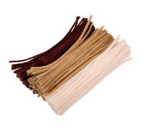 SOLUSTRE 300pcs Thick Nonshedding Fuzzy Pipe Cleaners for Crafts Pastel Animal Color Chenille Stems for DIY Art Projects Handmade Decorations and Bouquet Twisting Sticks