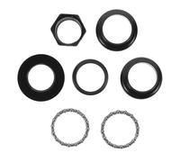 SOLUSTRE 30mm Tapered Stack Bike Headset Bearing Bowl Set Metal Bicycle Front Fork Stem Headset Cap for Urban Commuting and Wide Range of Settings, Versatile and Convenient for Storage