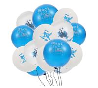 SOLUSTRE 30Pcs Safe Latex Balloons Set Back to School Party Decorations Printing Balloons for School Events Latex for Creating Happy Atmosphere