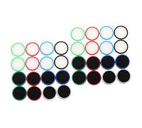 SOLUSTRE 32pcs Joystick Silicone Luminous Grip Button Cover Compatible for Handheld Gaming Console Joystick Caps Grip Covers Controller Accessories for Gamer Use Random Style