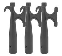 SOLUSTRE 3pcs Boat Hook for Lifeboat and Yacht with Streamlined Hydrodynamic Design, Floating Nylon Material, for Lifeboat Retrieval and Rescue Operations, Marine Boat Docking Tool