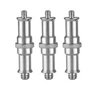 SOLUSTRE 3pcs Camera Screw Light Stand Adapter Threaded Screw Adapter Easy to Install Multi-purpose Silver Iron for Scenes Creative Works