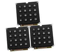 SOLUSTRE 3pcs Computer Keyboard Module Industry Keypad Matrices Keyboard Design Featuring Button Control Technology for Keypad Module Projects This Offers Precise Keycaps for Enhanced