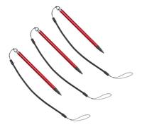 SOLUSTRE 3pcs Resistive Touch Screen Stylus Pens, Fine Tip Drawing Stylus with Spring Tether, Replacement Touch Pen for Tablets, Pos, PDA, No Battery Required