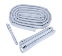 SOLUSTRE 3pcs Self Adhesive Window Weather Stripping for Plastic Steel Sliding Windows Noise Reduction Seal Strip with Advanced Soundproofing Easy Installation Draft Excluder for Home