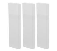 SOLUSTRE 3Pcs Travel Tongue Scraper Case Plastic Storage Box Washable Easy Maintenance Portable Organizer for Carrying in Your Bag or Pocket, for Travel and Daily Use