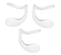 SOLUSTRE 3pcs U Shape Silicone Nose Bridge Pads for Glasses Eyewear Nose Pads Enhancing Stability and Reducing Burden Suitable for School and Outdoor Activities