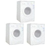 SOLUSTRE 3pcs Washing Machine Cover Peva Case for Home Automatic Protector Washing Machine Cover Fits for Laundry Use