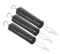 SOLUSTRE 3pcs Zipper Pull Assist Tool and Button Hook for Clothing, Stainless Steel and Plastic Dressing Aid for Daily Life Use, Easy to Use on Small, Medium, and Large Buttons, for People