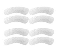 SOLUSTRE 4 Pairs Anti-Drop Heel Stickers Non-Slip Silicone Heel Cushions with Adhesive Glue Soft Anti-wear Pads for Bridging Shoe Gap Women’s Leather Shoes Comfort