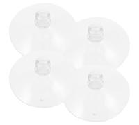 SOLUSTRE 4 Pieces Rubber Suction Cups 40mm for Guitar Support Stand Accessories Replacement Suction Pads for Classical and Acoustic Guitar Neck Support Secure Parts Set