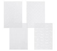 SOLUSTRE 40 Sheets DIY Paper Decorative Background Paper with Beautiful Patterns White for Greeting Cards and Origami Scrapbooking Supplies for Packaging and Hand Account Decoration