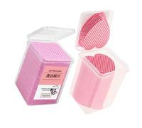 SOLUSTRE 400 Sheets Nail Polish Remover Wipes Cotton Pads Super Absorbent Soft Surface Compact Travel-friendly Nail Remover Pads for At-home Go Use
