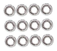 SOLUSTRE 40pcs Stove Burner Covers Oil-Proof Aluminum Foil Drip Pans Cuttable Gas Stove Liners High Temperature Resistant Kitchen Accessory for Simple Use