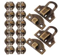 SOLUSTRE 40pcs Vintage Iron Small Box Latch with Secure Locking Functionality and Antique Style for Cabinets and Chests, for Crafts and Practical Storage Solutions