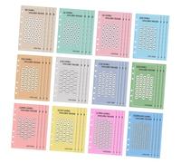 SOLUSTRE 48Pcs Euro Savings Challenge Envelopes with Binder Inserts for Money Saving Tracker Portable Cash Organizer for Budget Planning and Financial Habit Development