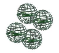 SOLUSTRE 4pcs 30cm Plastic Wedding Balls Rack Boxwood Ball Support Cage Artificial Plant Topiary Holder for Floral Arrangements and Home Garden Decorations